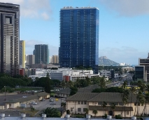 View of Honolulu from the ship (photo by Donna)